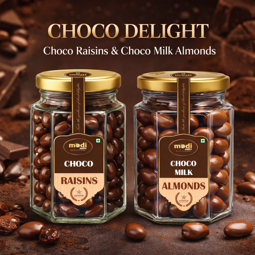 Premium Choco Almond & Choco Raisin (Pack of 2)