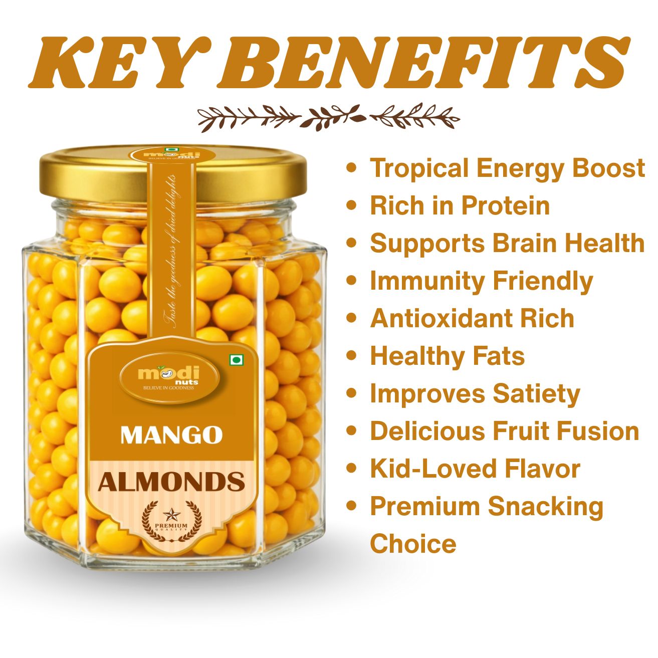 Modinuts Magno Flavored Almonds (Pack of 2)