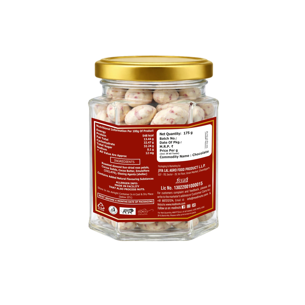 Modinuts Premium Rose Petal Almonds (Pack of 2)