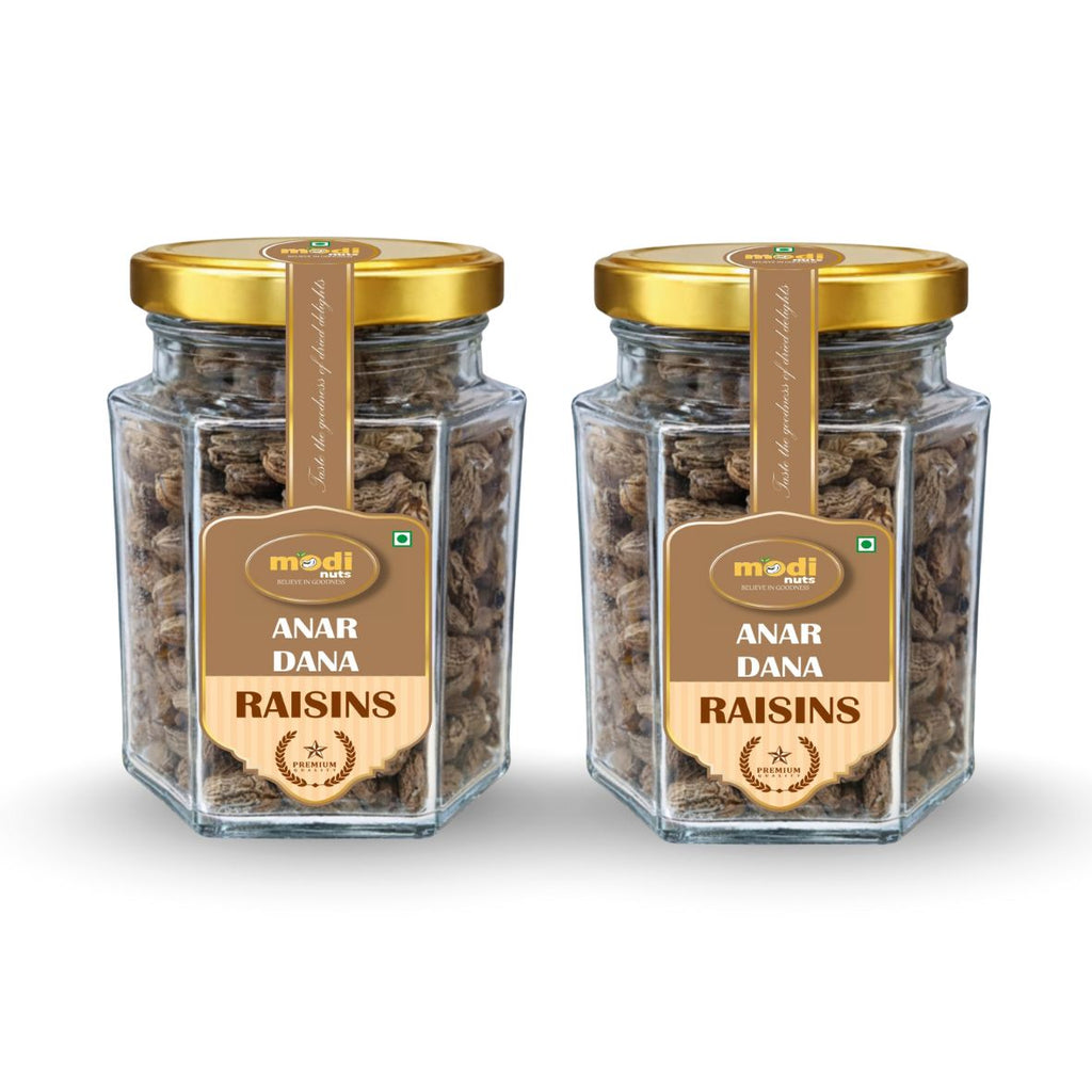Modinuts Premium Quality Anardana Raisin (Pack of 2)