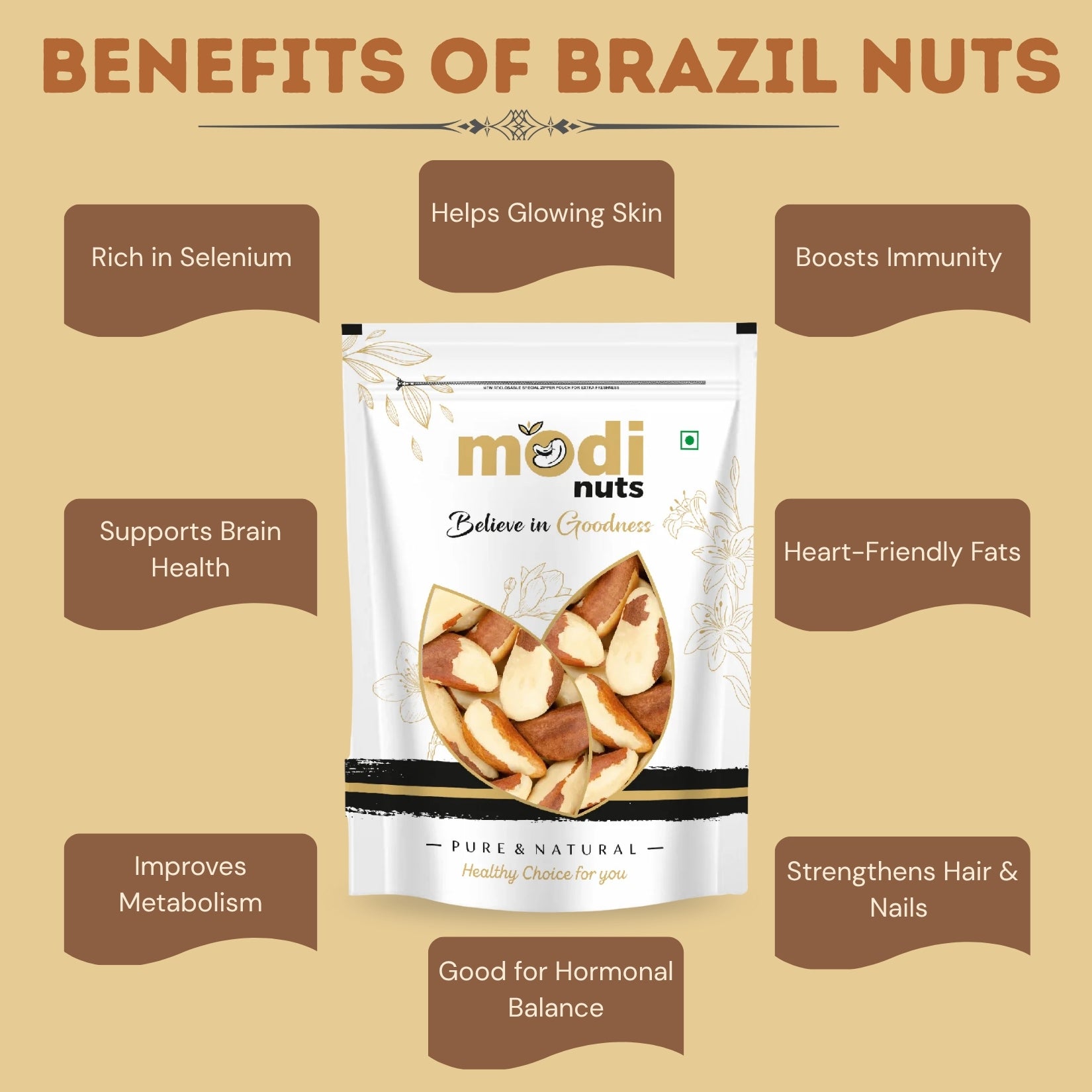 Buy Premium Brazil Nuts Online in India