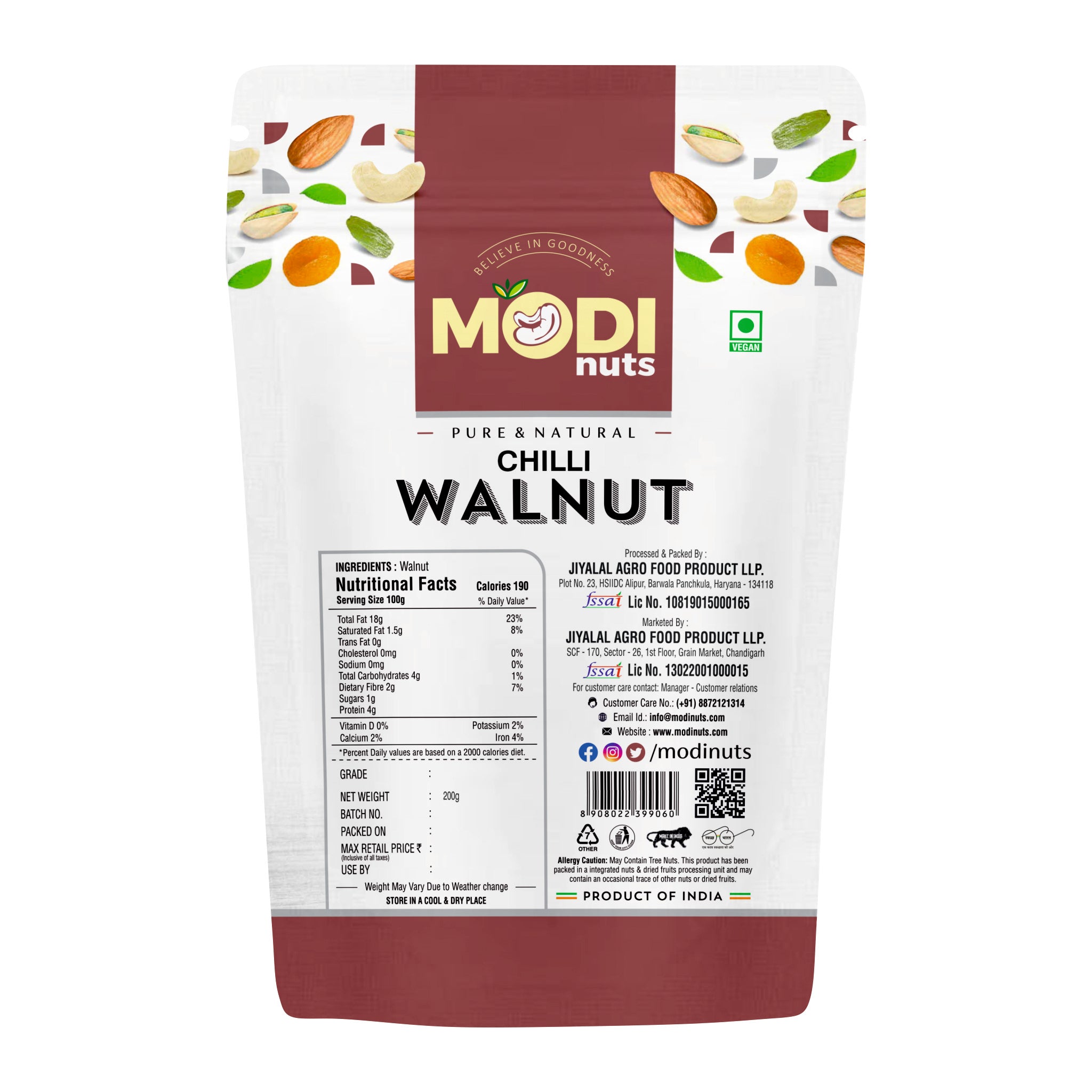 Buy Chilli Walnut – Premium Roasted Spicy Walnuts India
