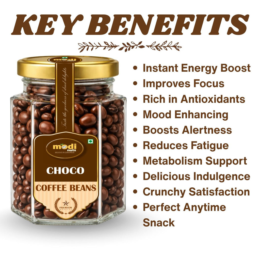 Modinuts Premium Chocolate Coffee Beans (Pack of 2)