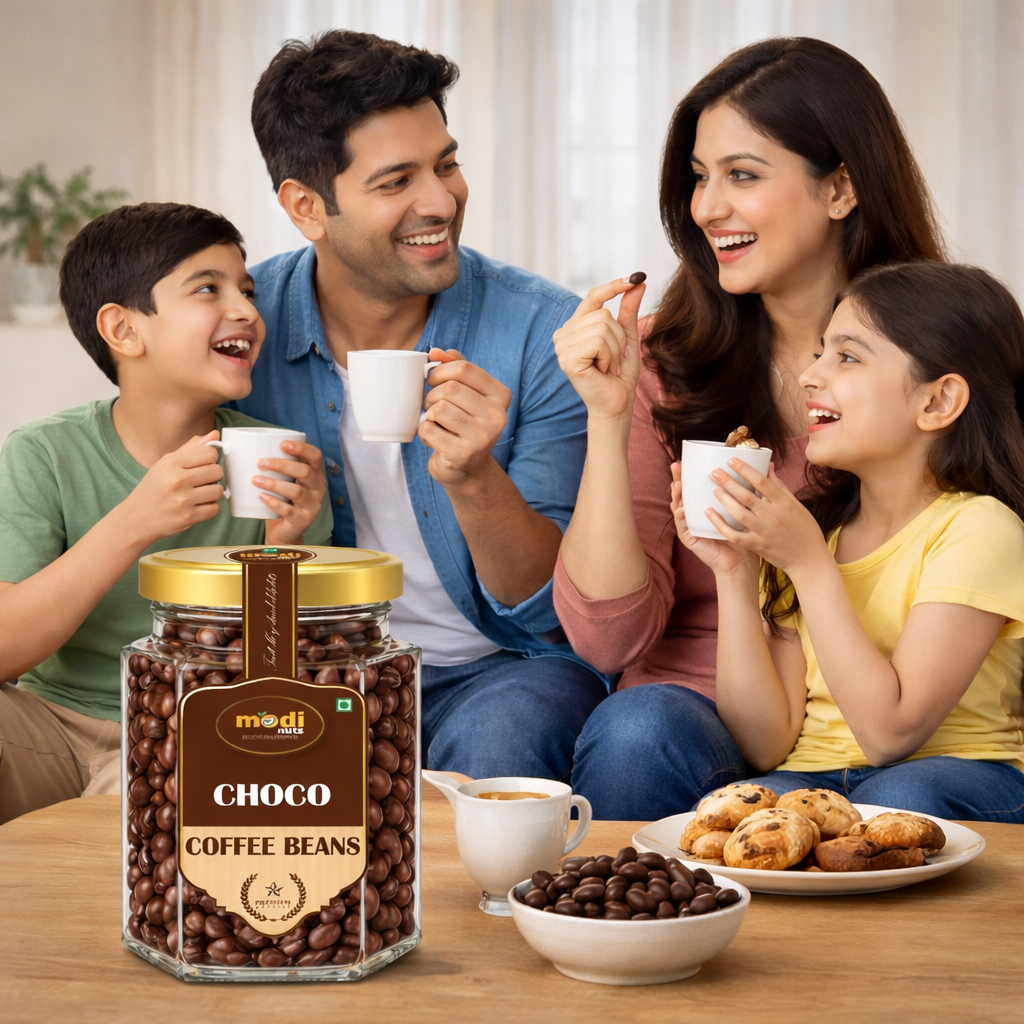 Modinuts Premium Chocolate Coffee Beans (Pack of 2)