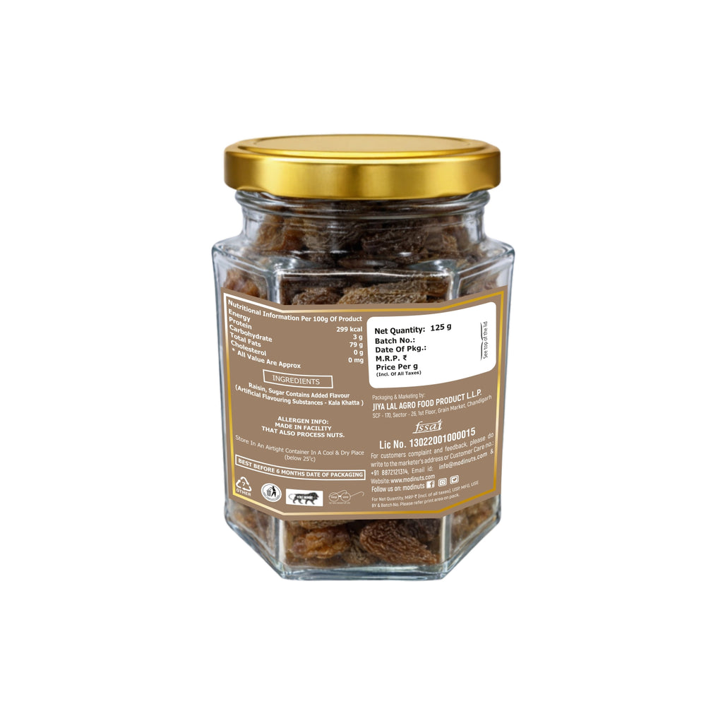 Modinuts Premium Quality Kala Khatta Raisins (Pack of 2)
