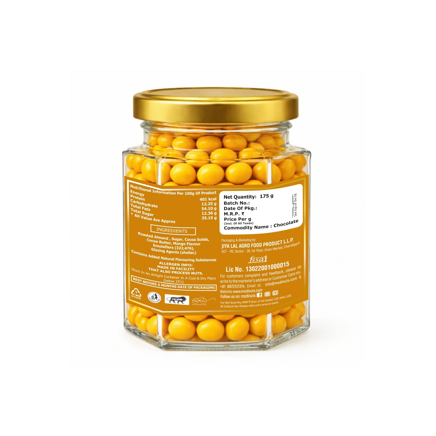 Modinuts Magno Flavored Almonds (Pack of 2)