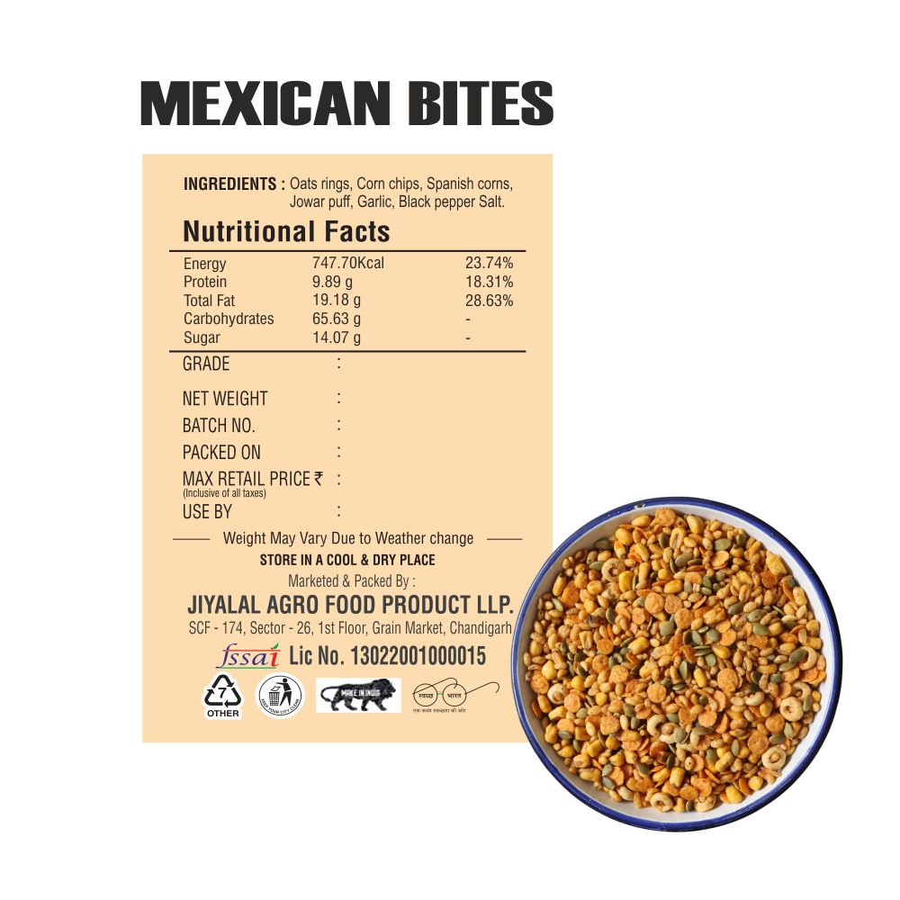 Premium Mexican Bites Snack Box – Spicy and Nutritious Combo