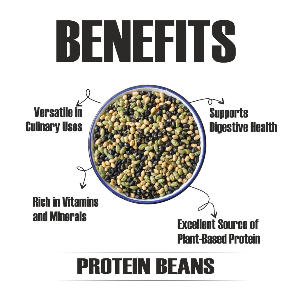 Organic Protein Beans for Weight Loss & Muscle Building
