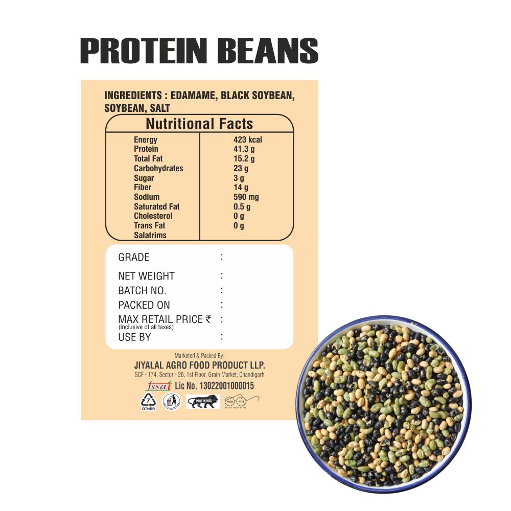 Organic Protein Beans for Weight Loss & Muscle Building