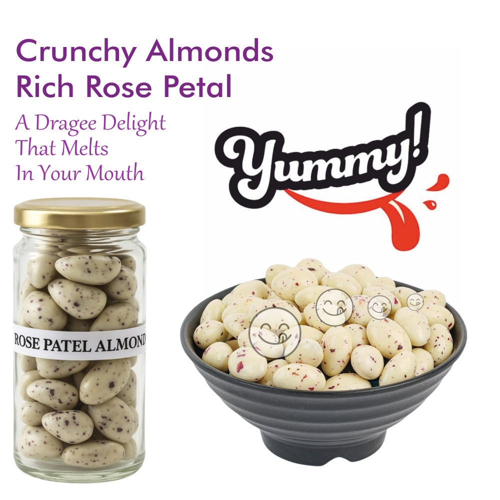 Rose Petal Almonds – Buy Online