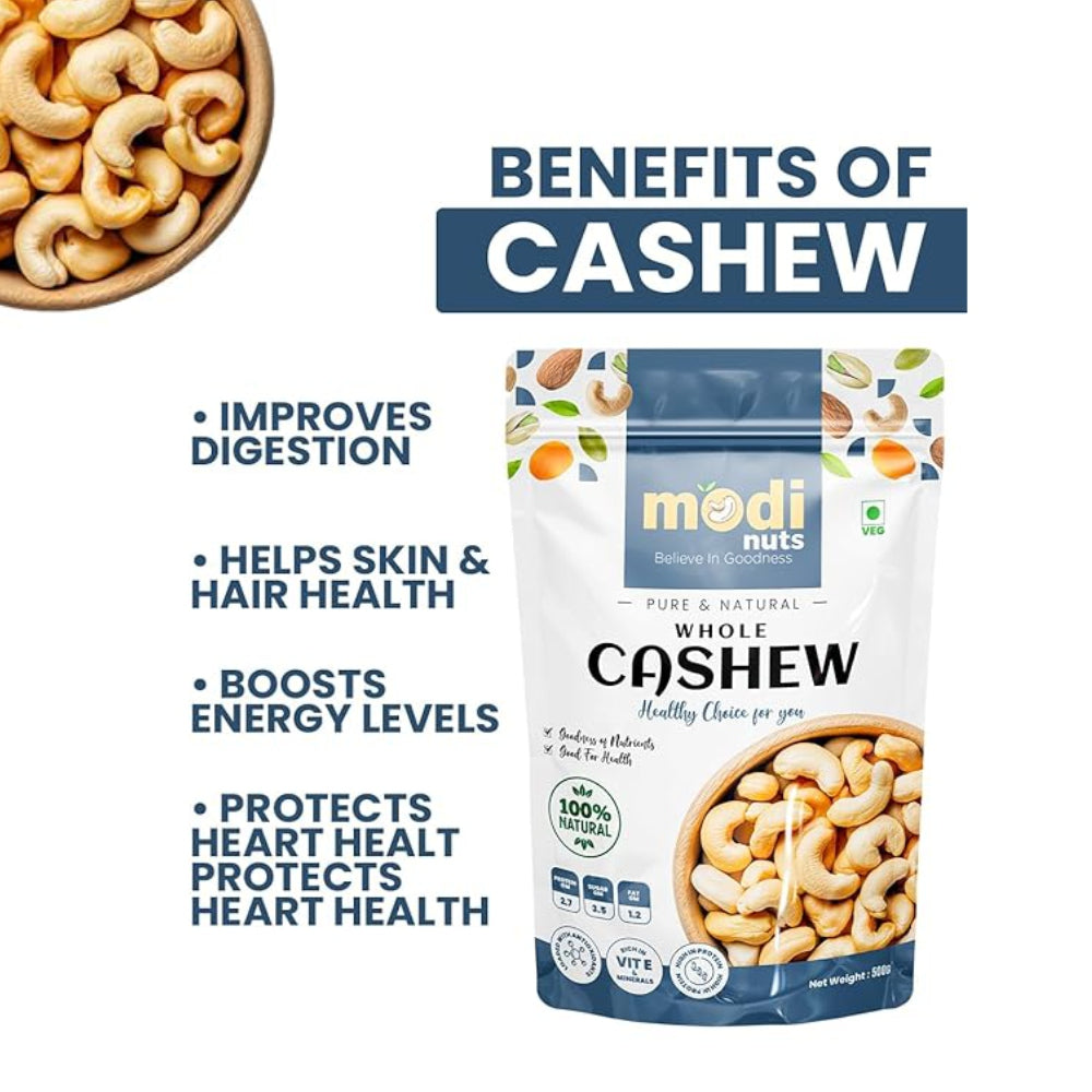 CASHEW WHOLES LARGE SIZE